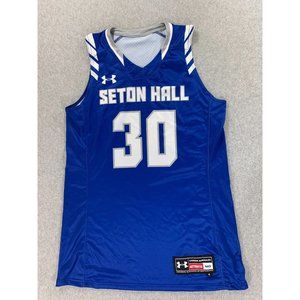 Seton Hall Pirates Under Armour Team Issue‎ Basketball Jersey (Women's 16) Blue